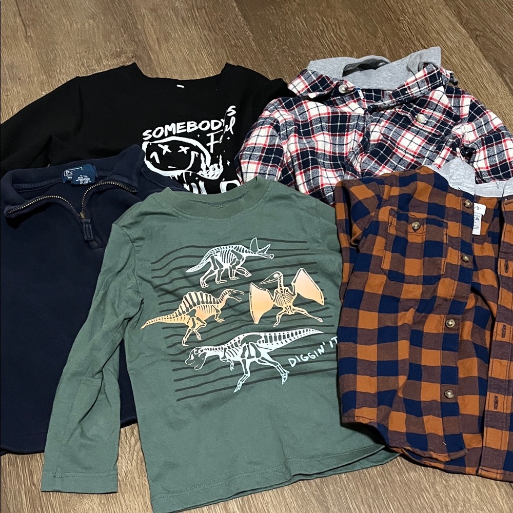 Long Sleeve Tee Set